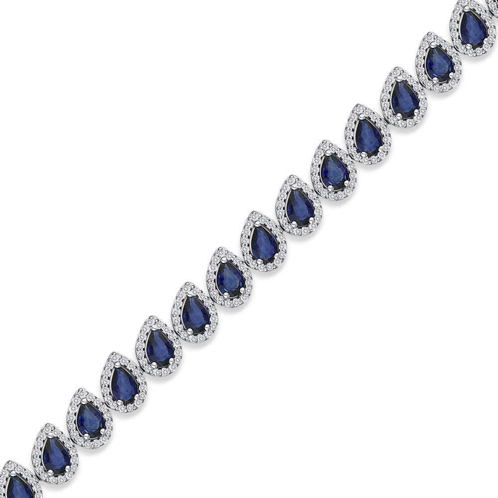 Saphir Armband