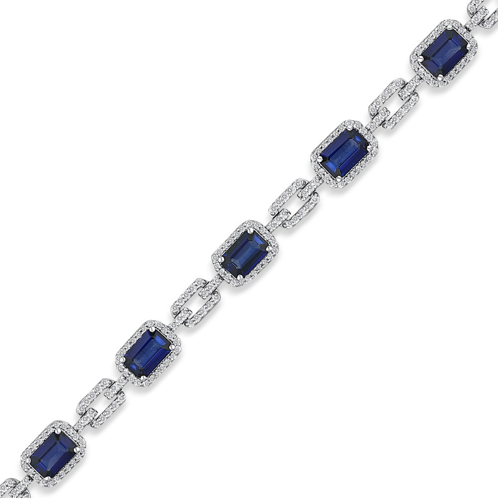 Saphir Armband