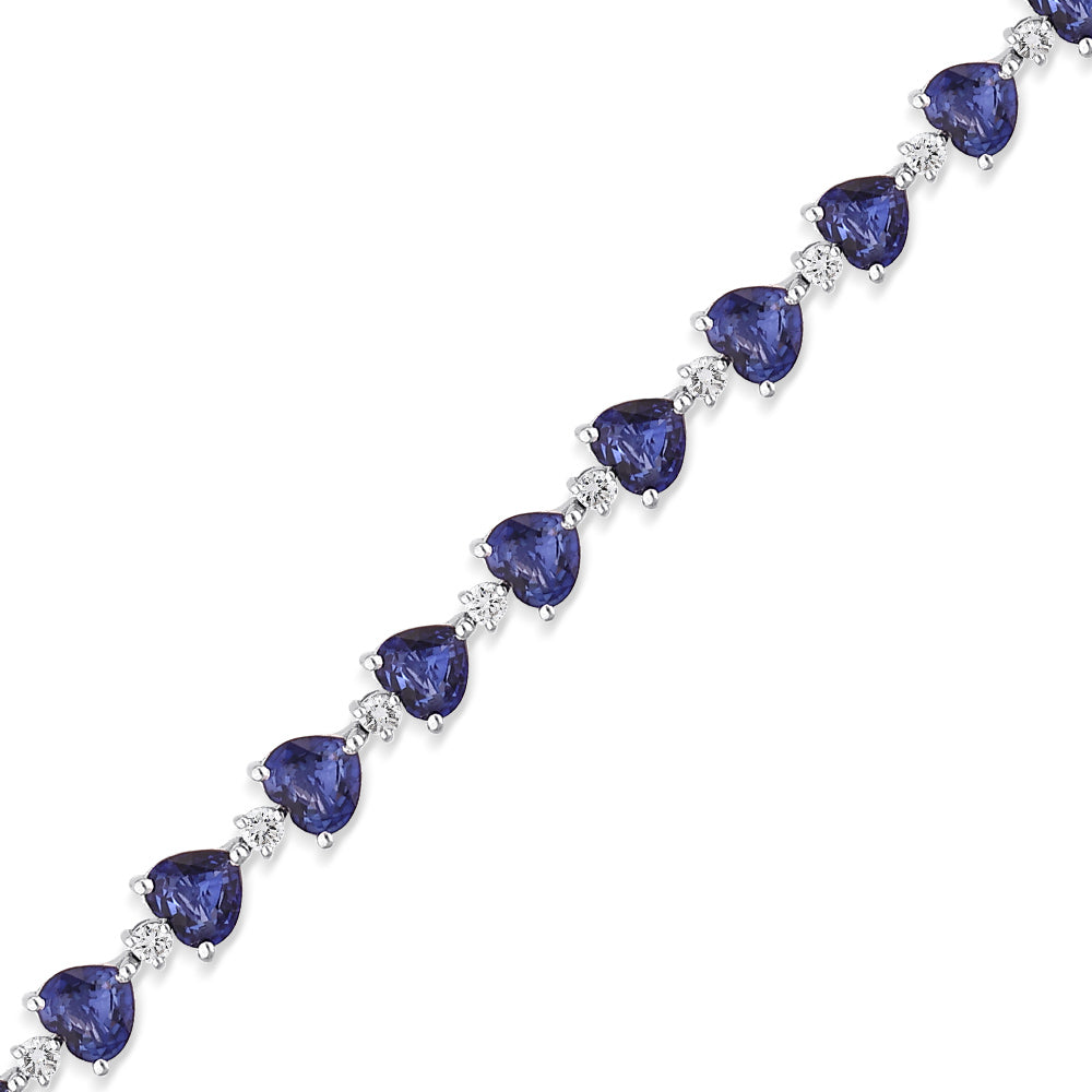 Saphir Armband