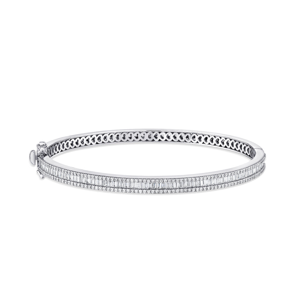 1.29 ct. Baguette Diamantarmband
