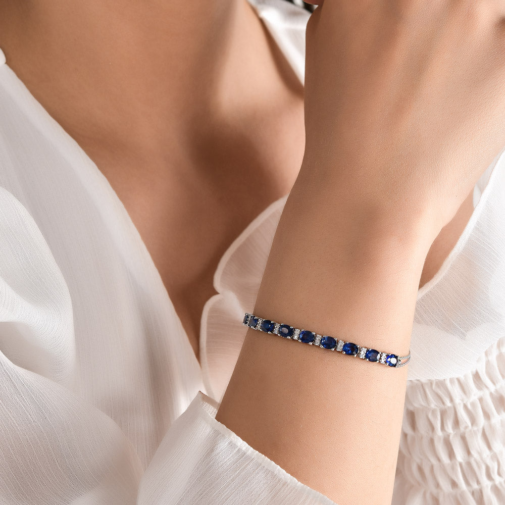 Saphir Armband
