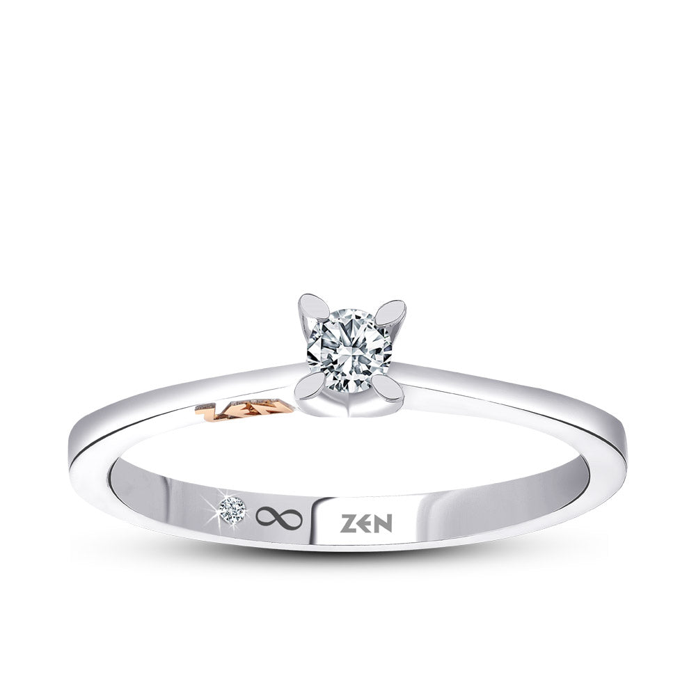 Solitär Diamant Verlobungsring