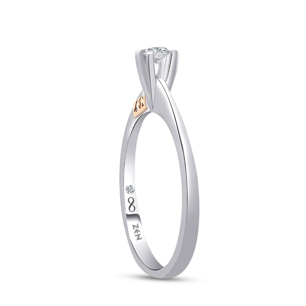 Solitär Diamant Verlobungsring