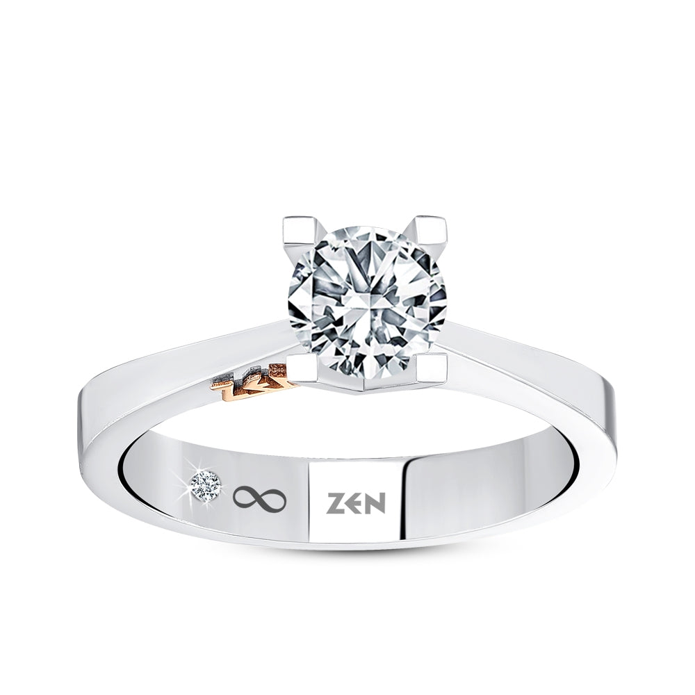 Solitär Diamant Verlobungsring