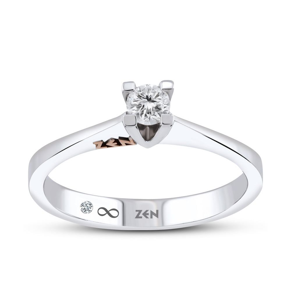 Solitär Diamant Verlobungsring