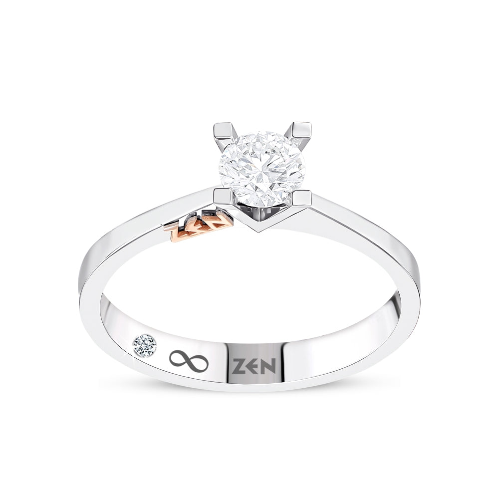 Solitär Diamant Verlobungsring