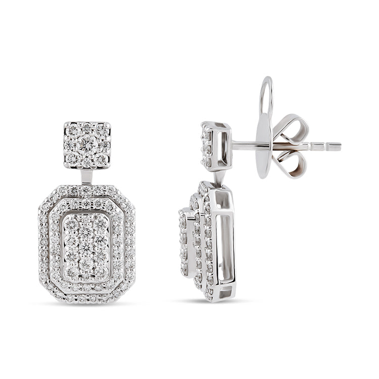 Design Diamant Ohrringe