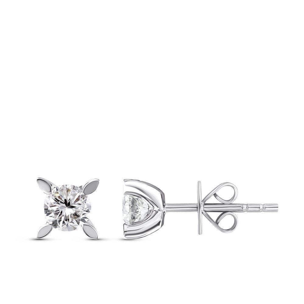 Solitär Diamant Ohrstecker