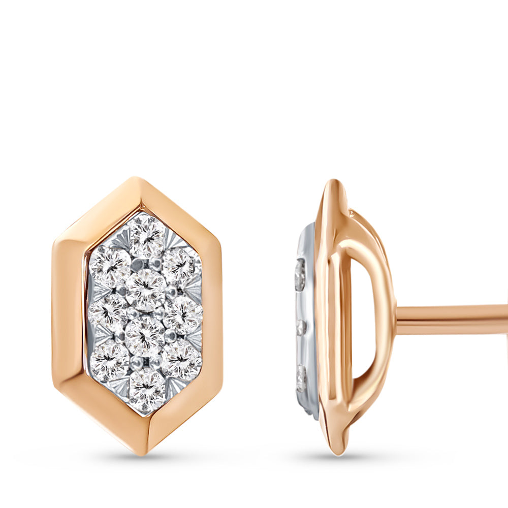 0.18 ct. Design Diamant Ohrstecker