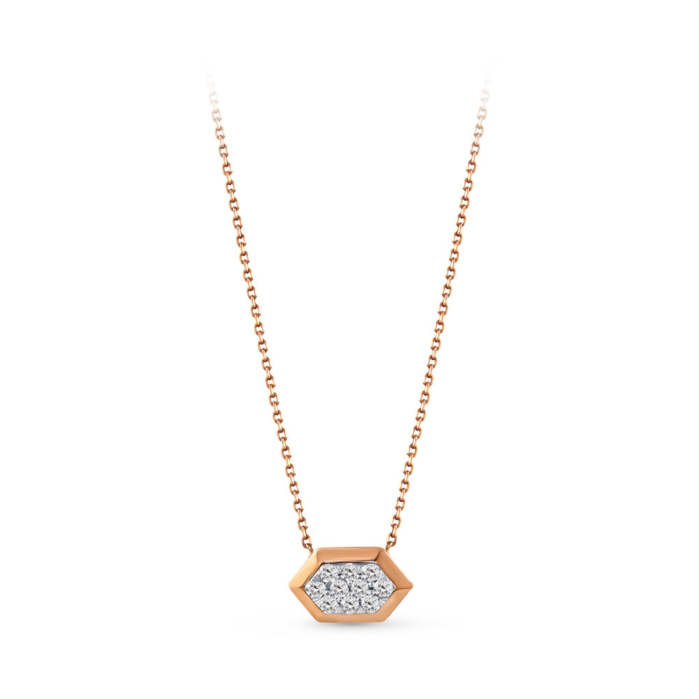 0.09 ct. Design Diamant Halskette