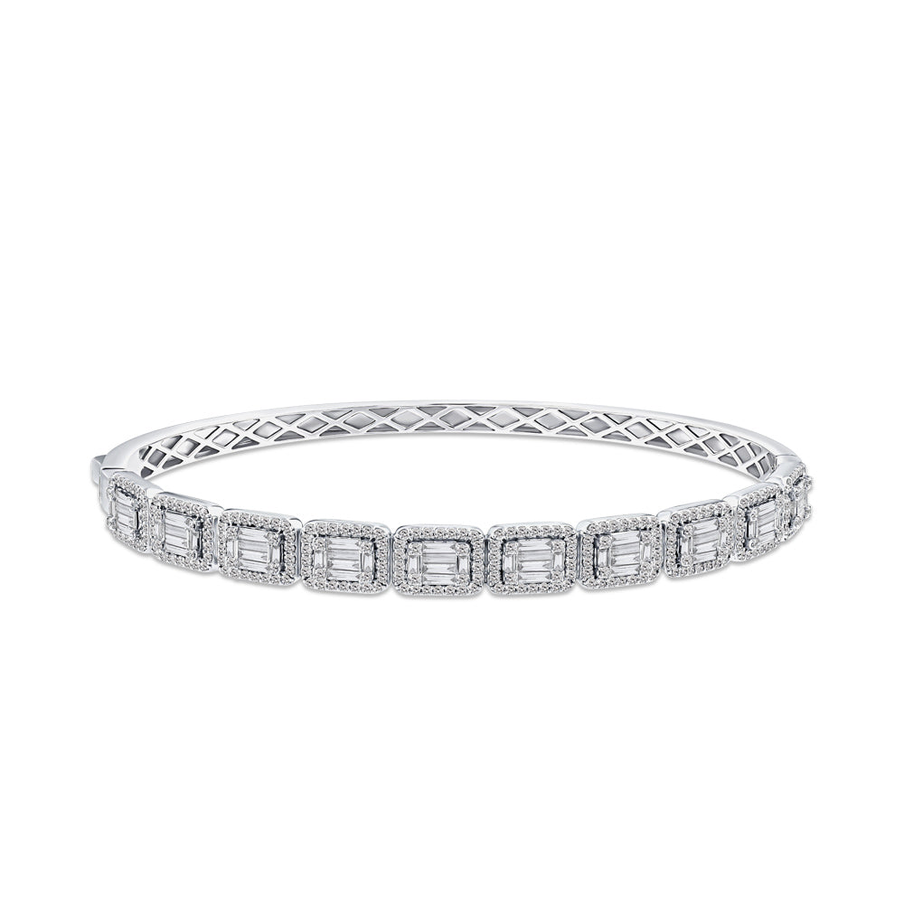Baguette Diamantarmband