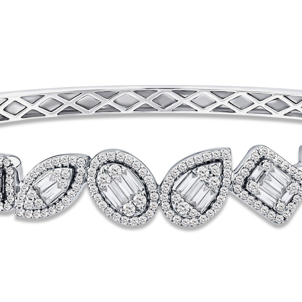 Baguette Diamantarmband