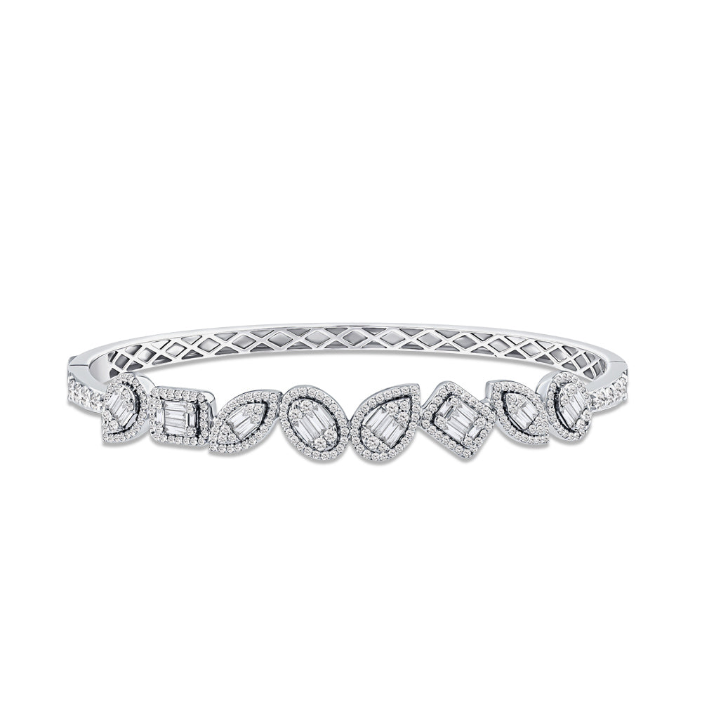 Baguette Diamantarmband