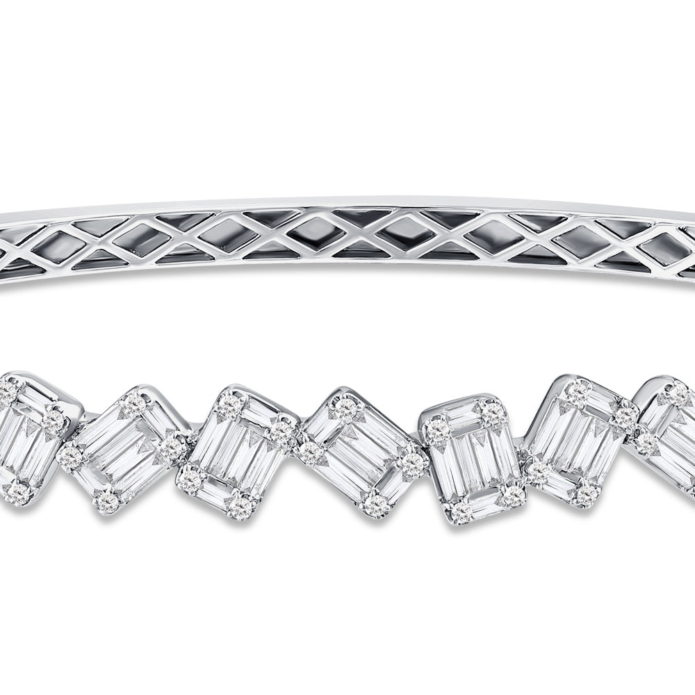 Baguette Diamantarmband