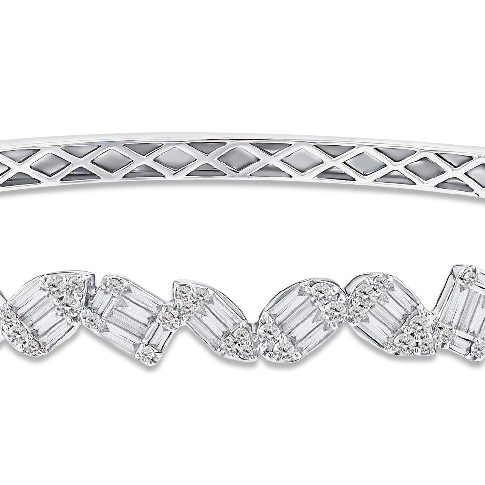 Baguette Diamantarmband