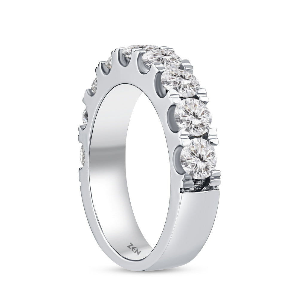 2.00 ct. Memoire Diamantring