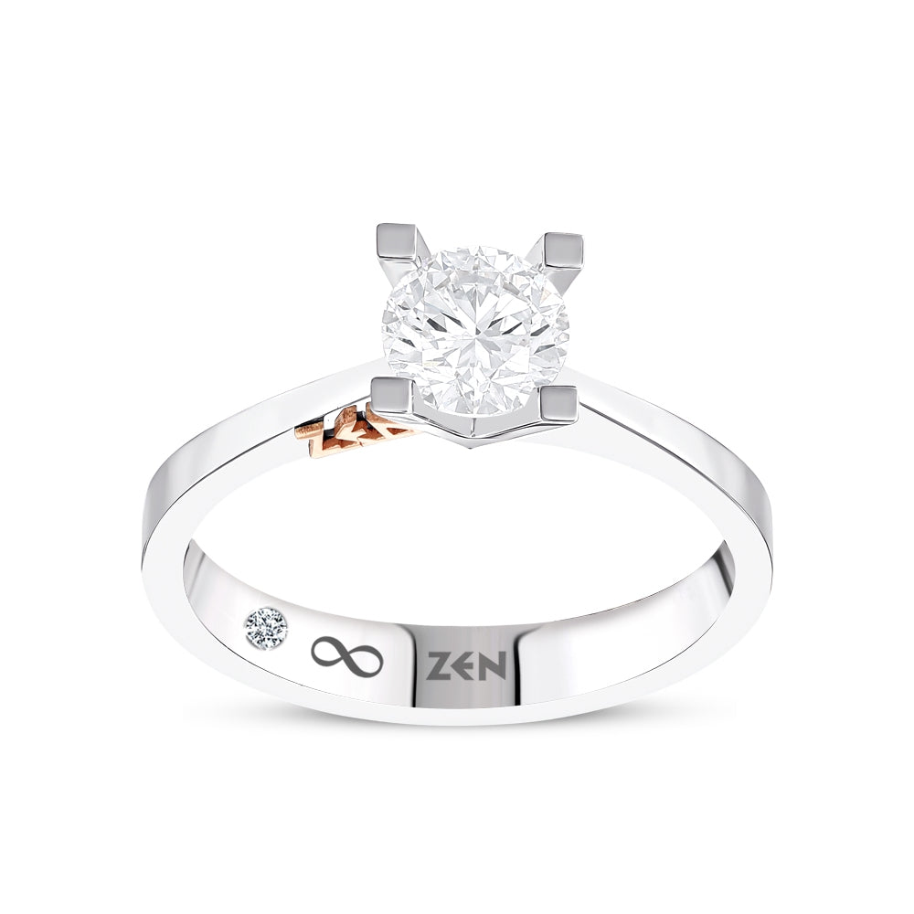Solitär Diamant Verlobungsring