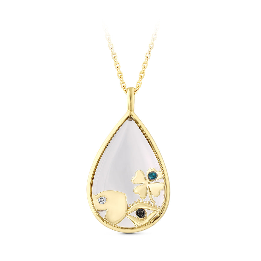 Design Diamant Halskette