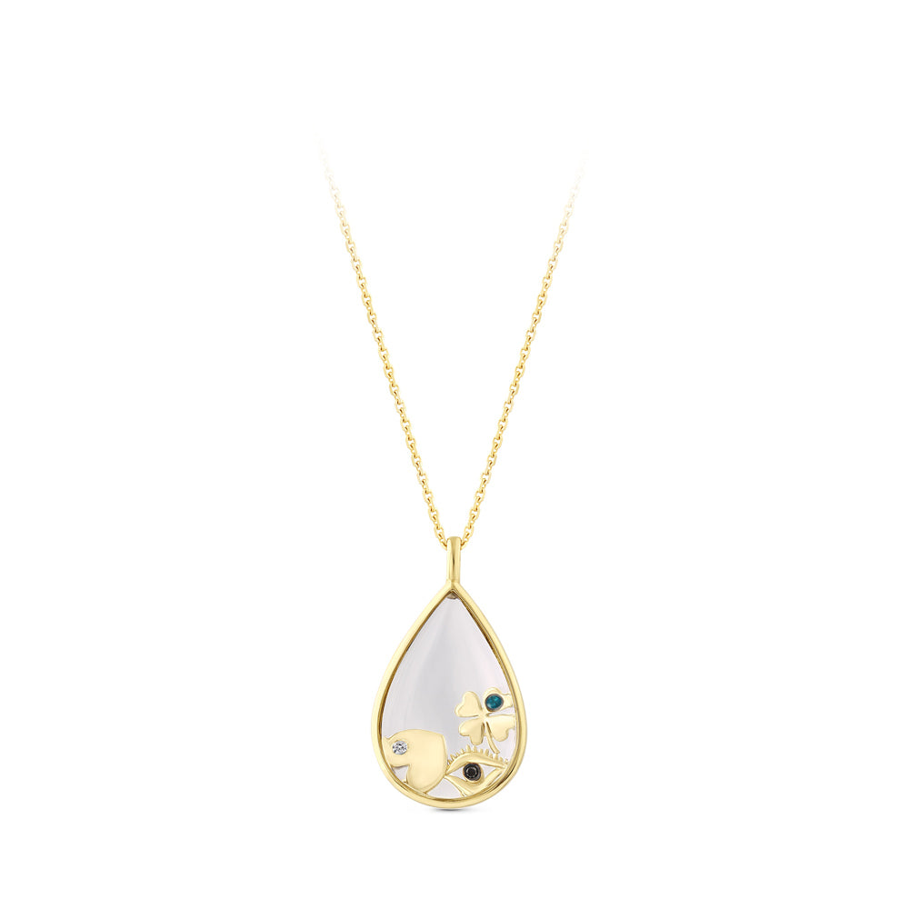 Design Diamant Halskette