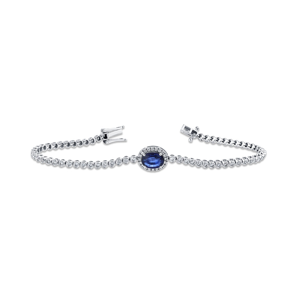Saphir Armband