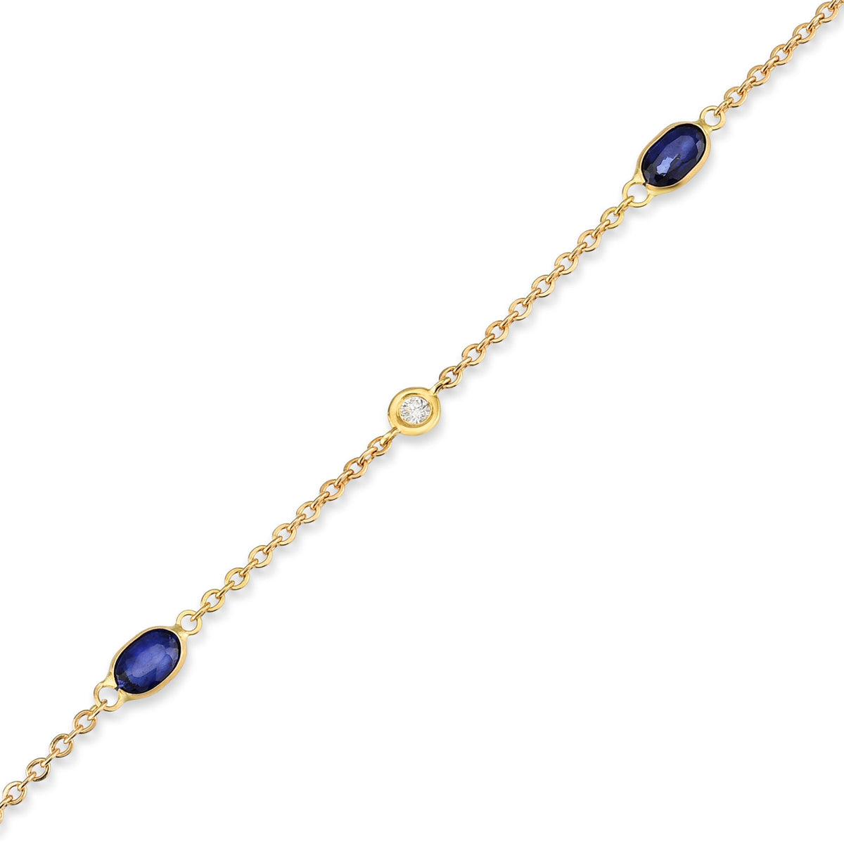 1.95 ct. Sapphire Bracelet