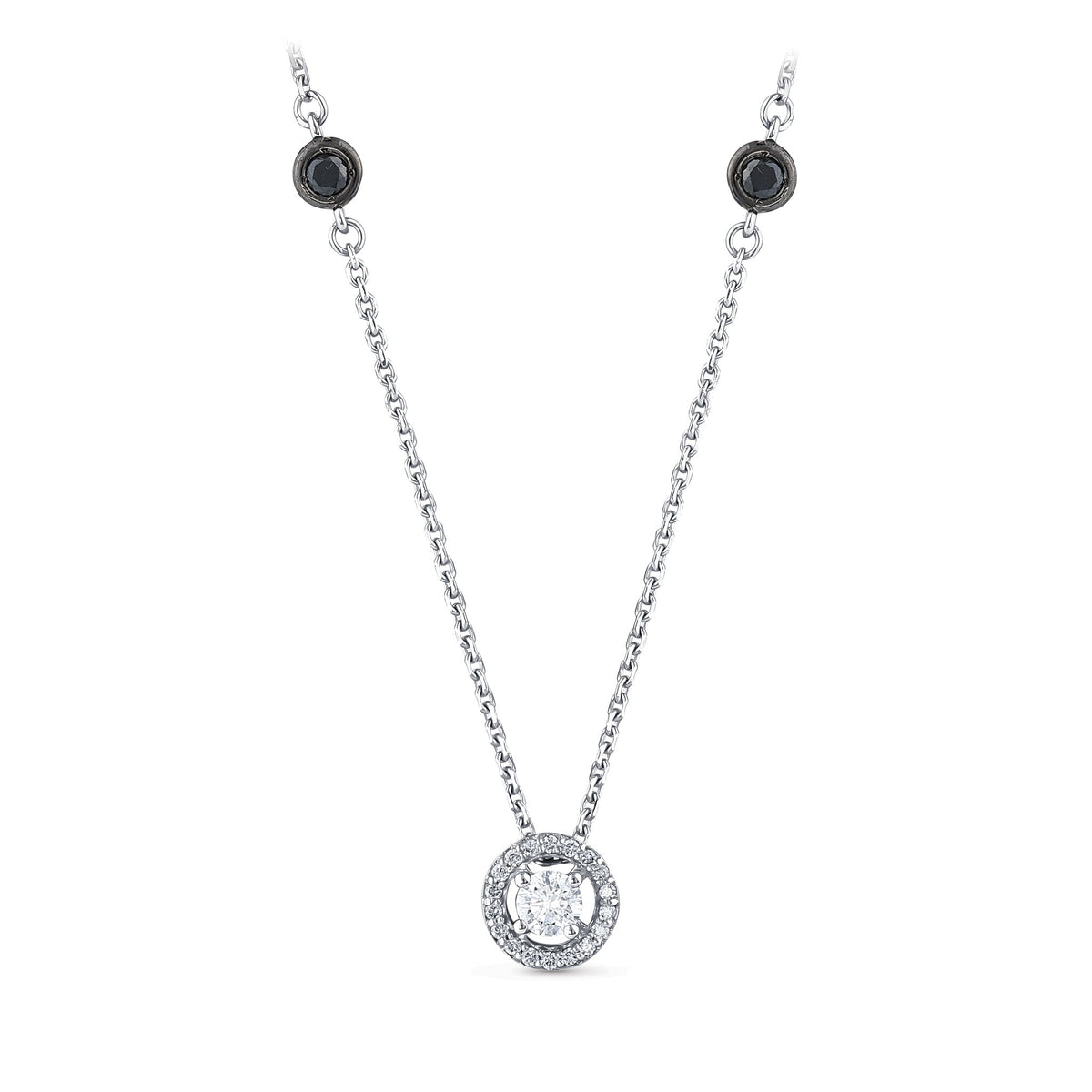 0.25 ct. Solitär Diamant Halskette