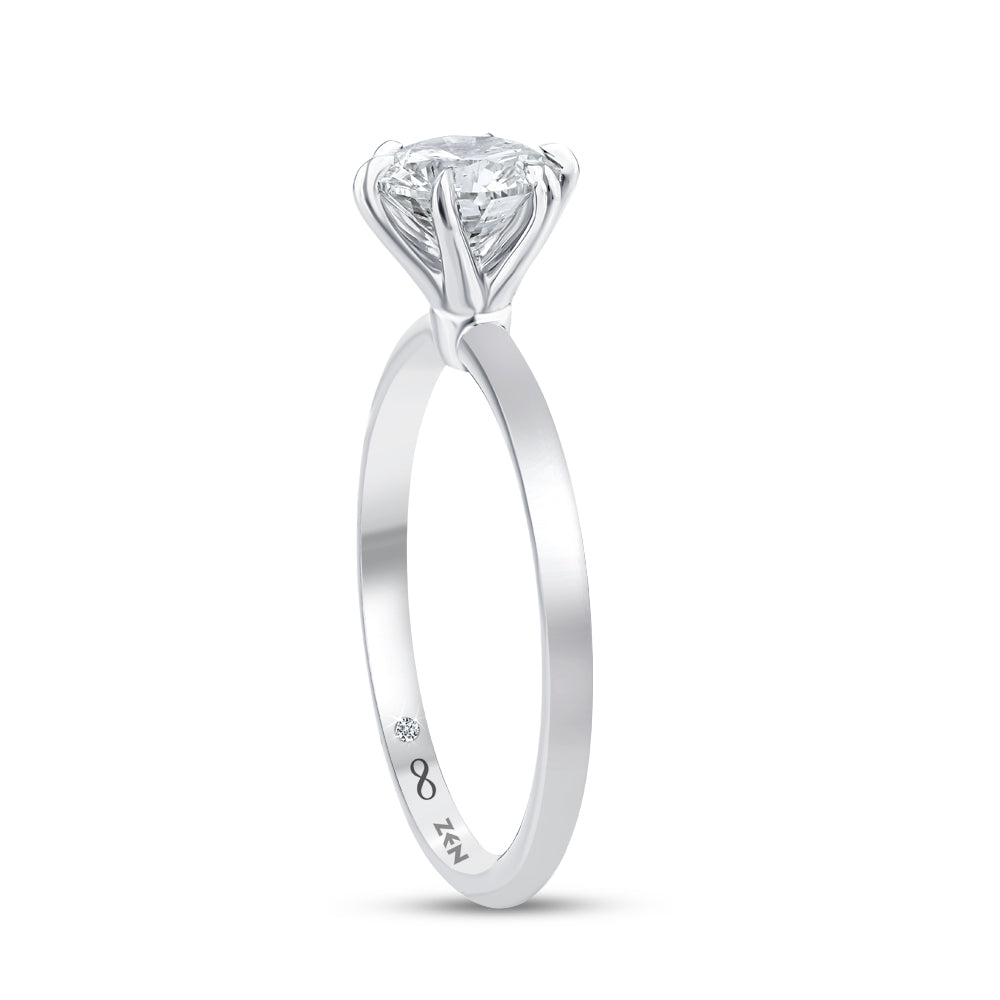0.31 ct. Solitaire Diamond Engagement Ring
