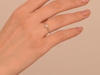 0.11 ct. Solitär Diamant Verlobungsring