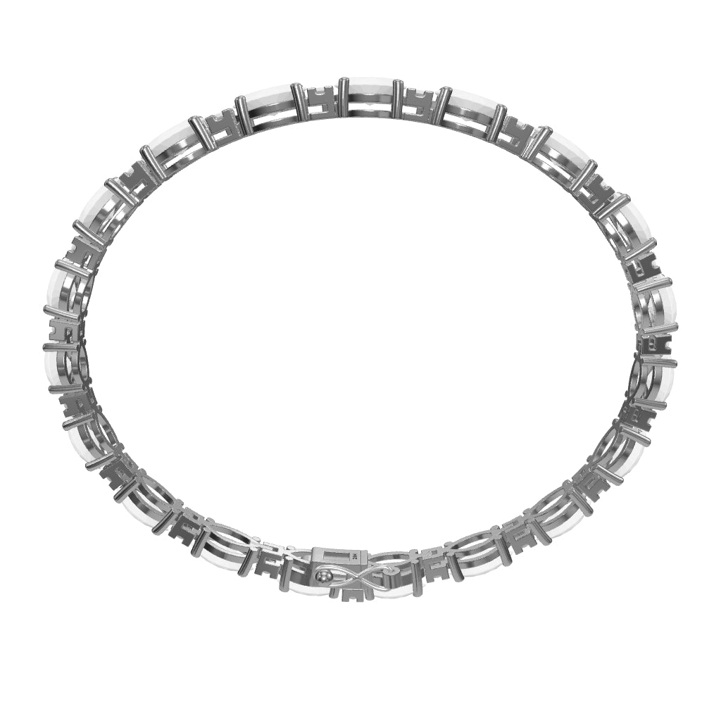 7.78 ct. Saphir Armband