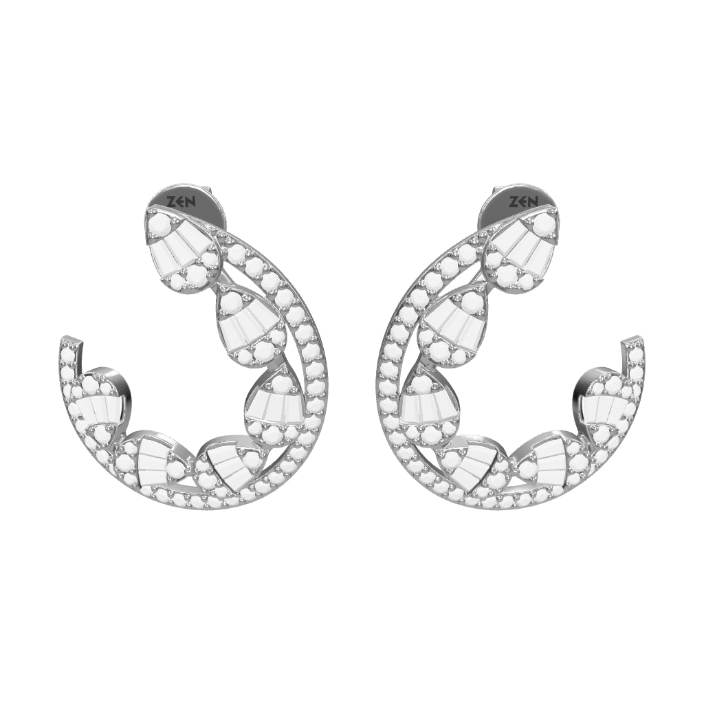 1.02 ct. Design Diamant Ohrringe