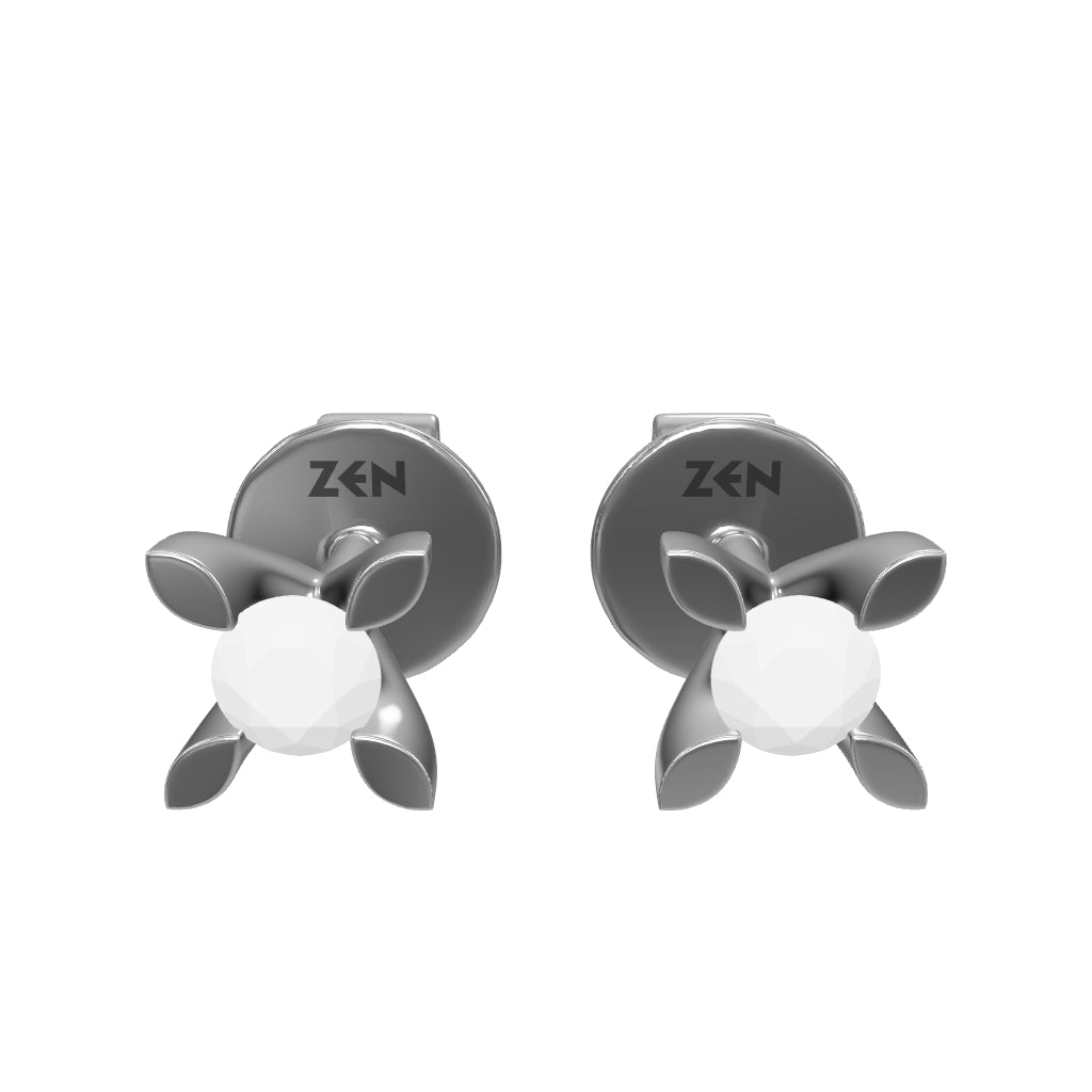 0.10 ct. Solitär Diamant Ohrstecker