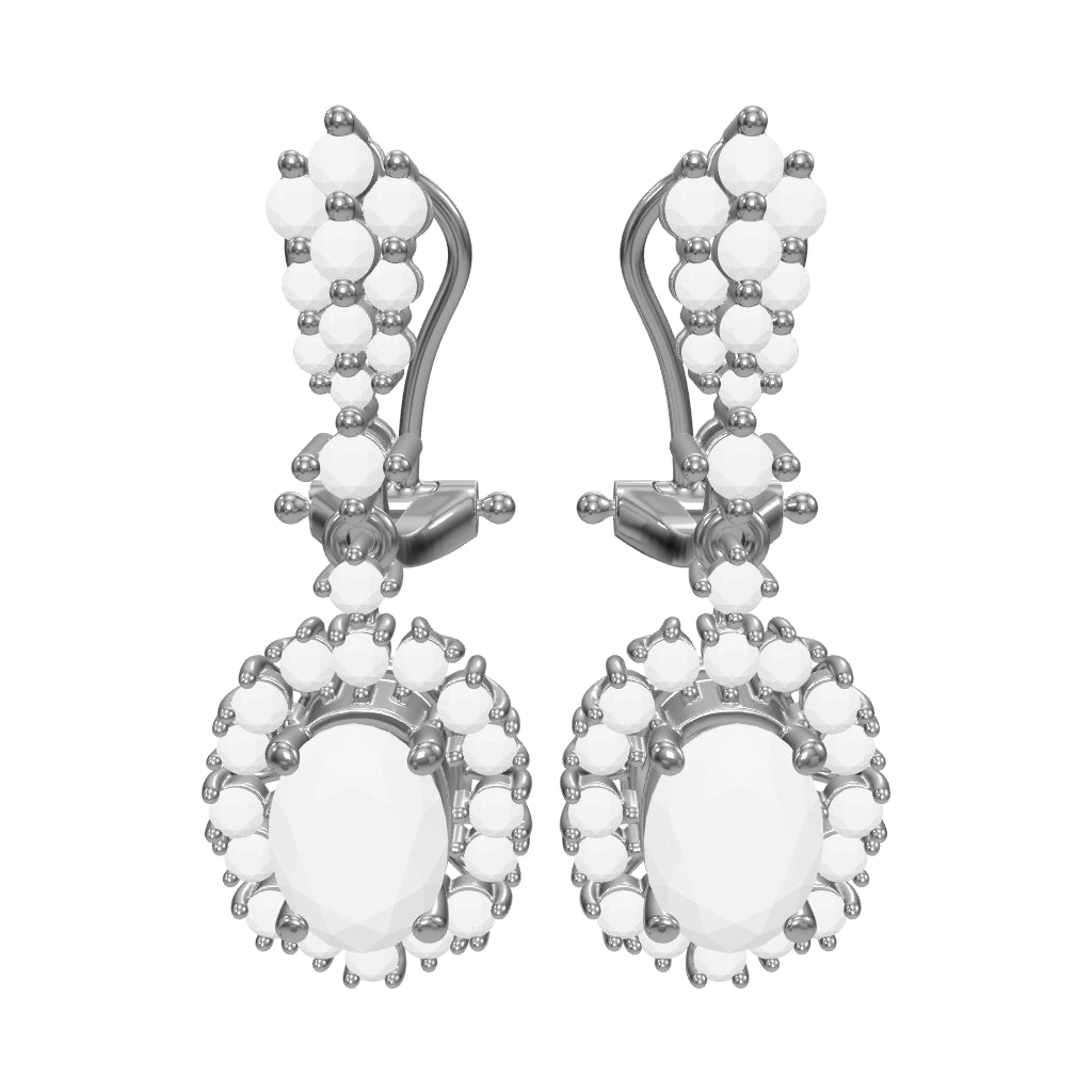 2.36 ct. Saphir Ohrringe