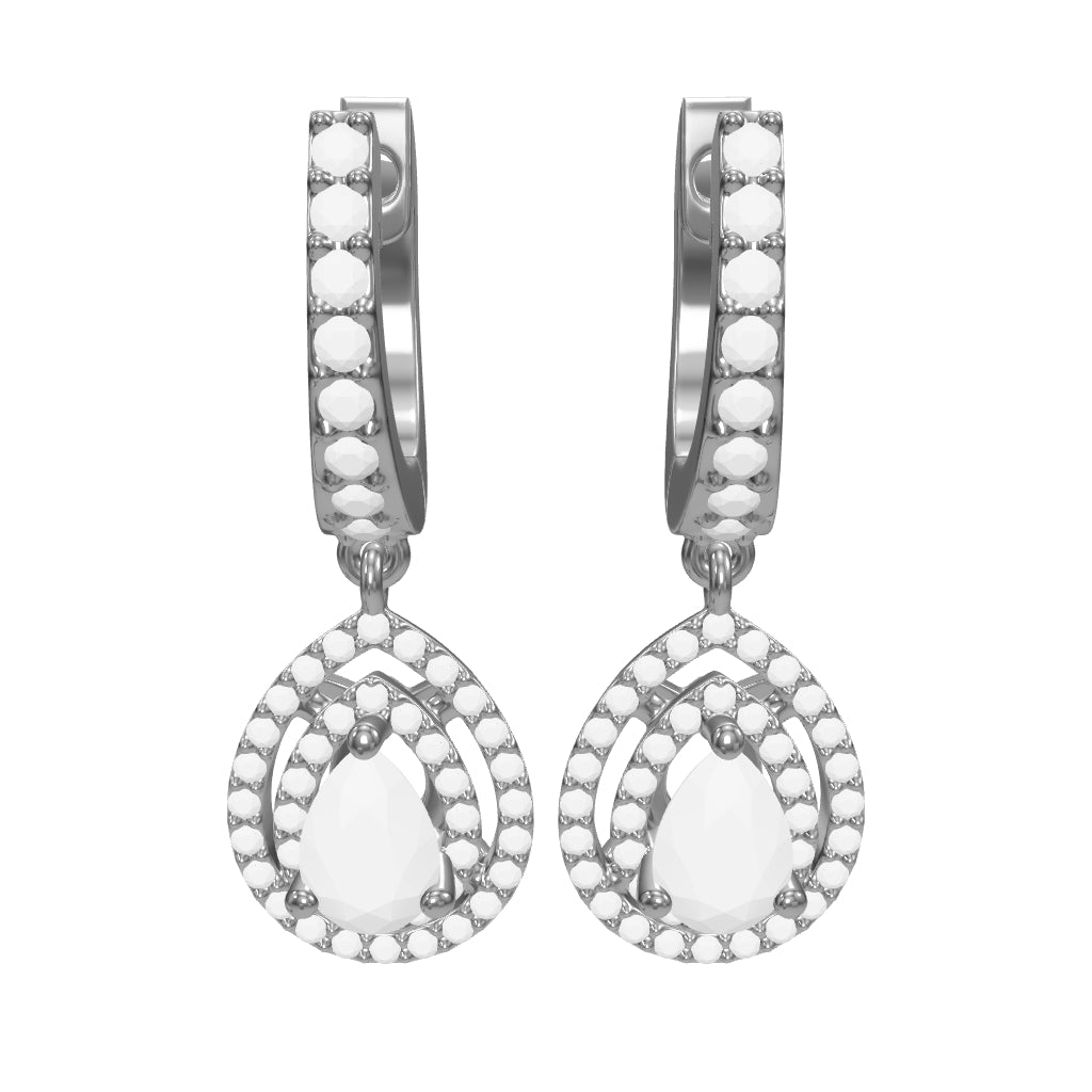 1.64 ct. Saphir Ohrringe