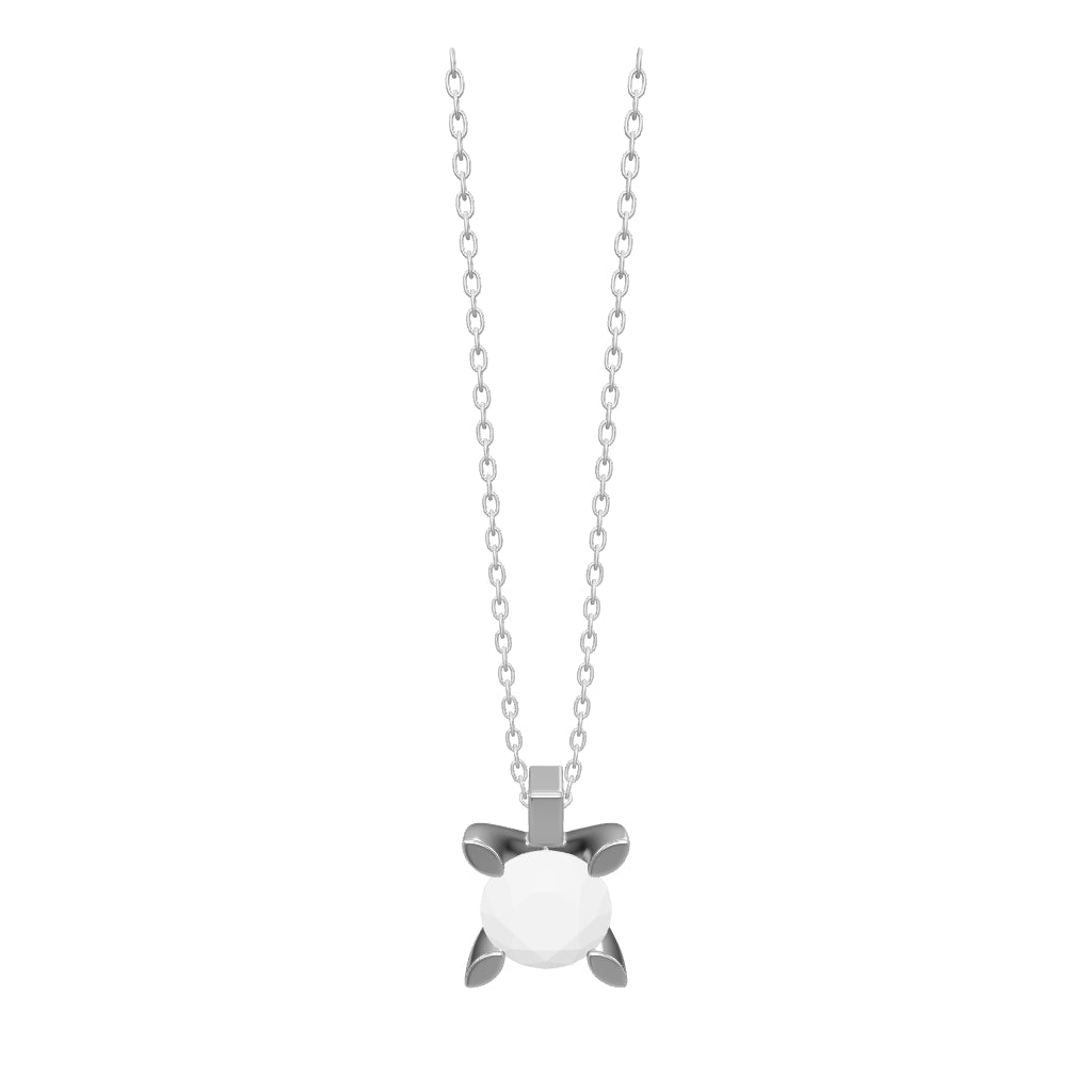 0.70 ct. Solitaire Diamond Necklace