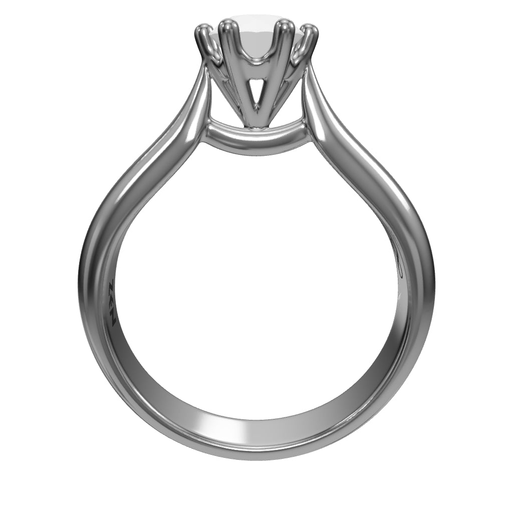 0.51 ct. Solitär Diamant Verlobungsring