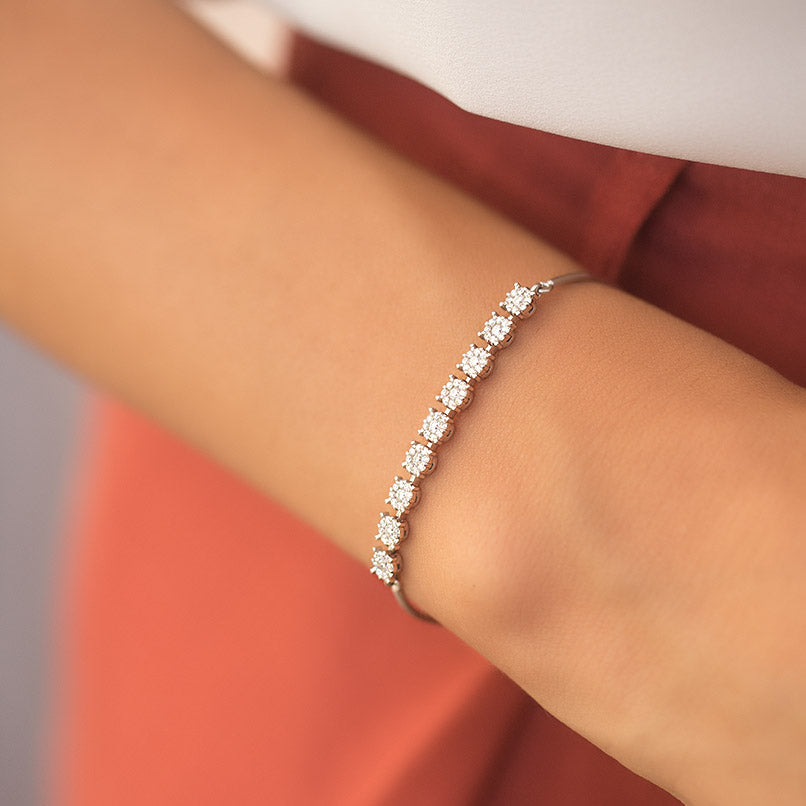 0.70 ct. Reina Diamantarmband
