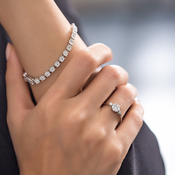 3.00 ct. Diamant Tennisarmband