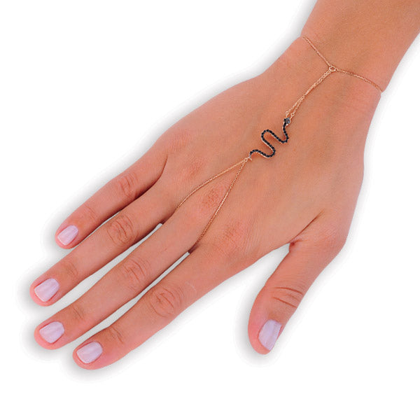 0.47 ct. Handkette Diamantarmband