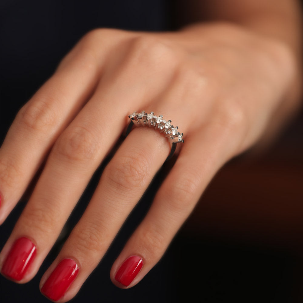 0.40 ct. Siebenstein Diamantring