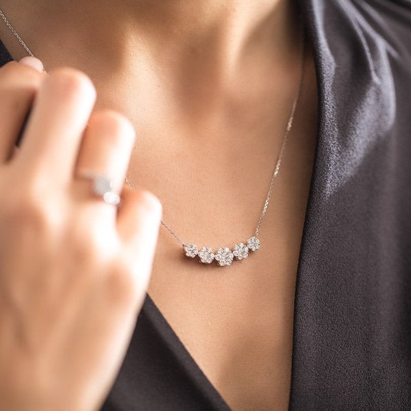 1.33 ct. Reina Diamond Necklace