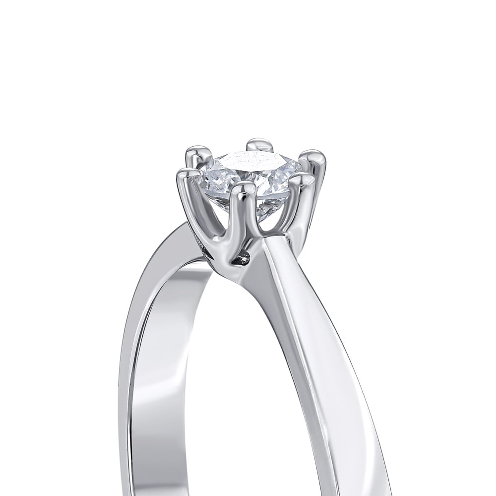 0.41 ct. Solitär Diamant Verlobungsring