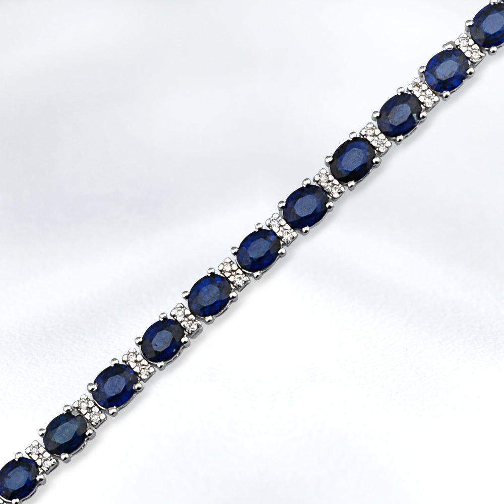 Saphir Armband
