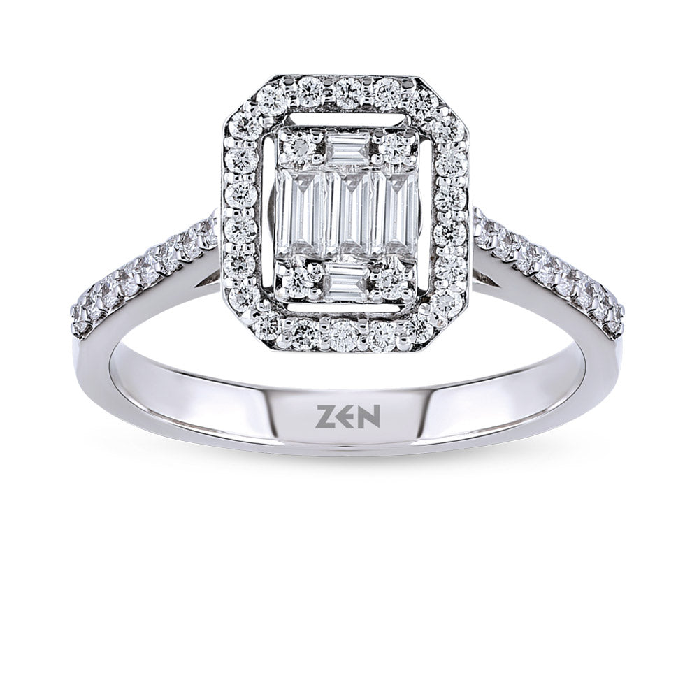 Baguette Diamantring