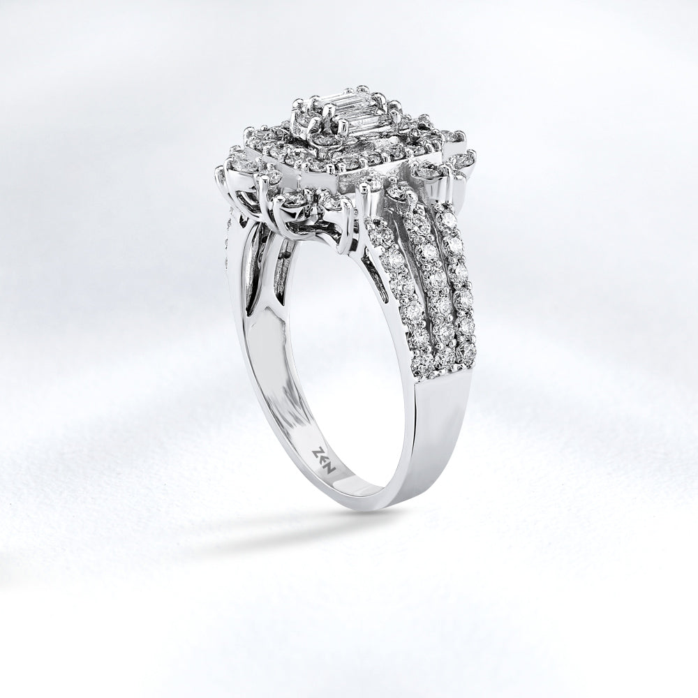 1.09 ct. Design Diamantring