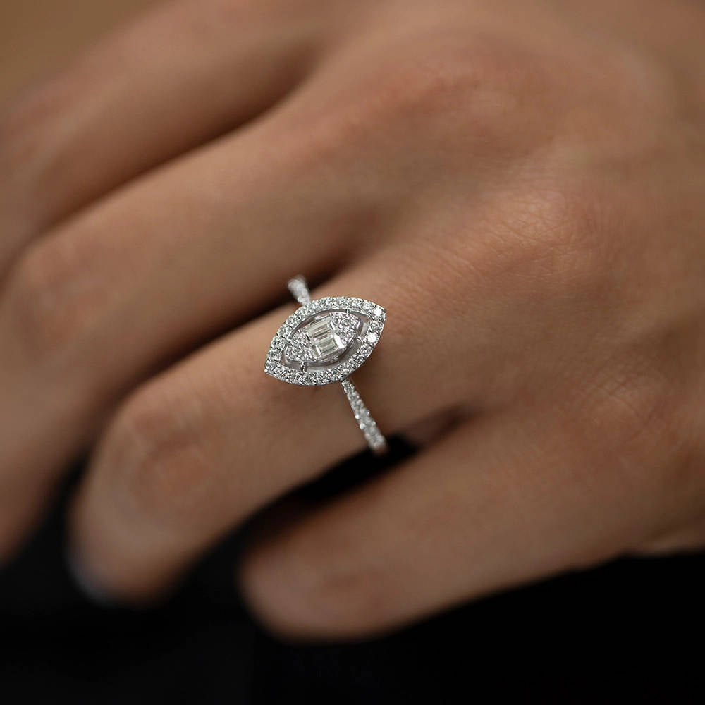 0.52 ct. Design Diamantring
