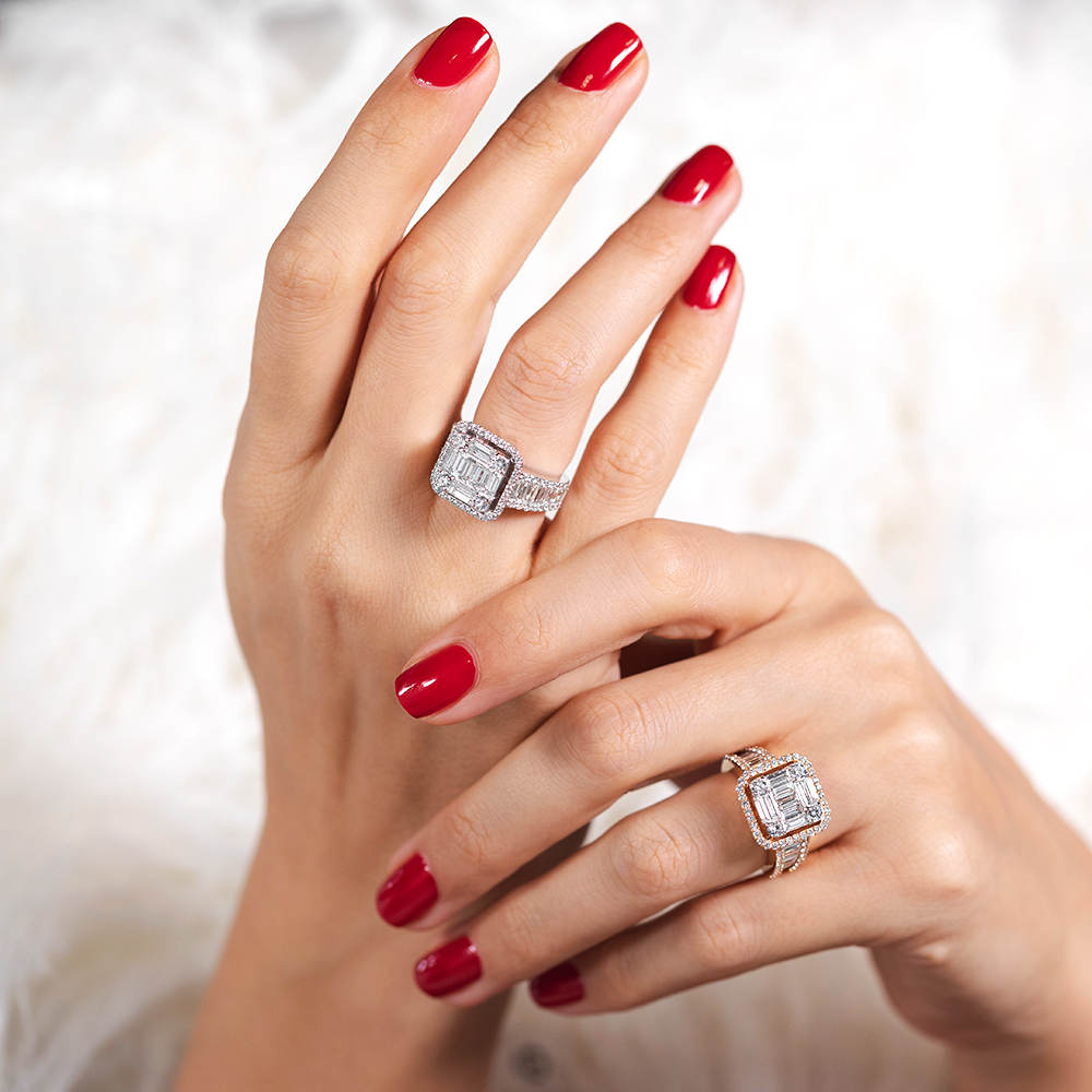 2.91 ct. Baguette Diamond Ring