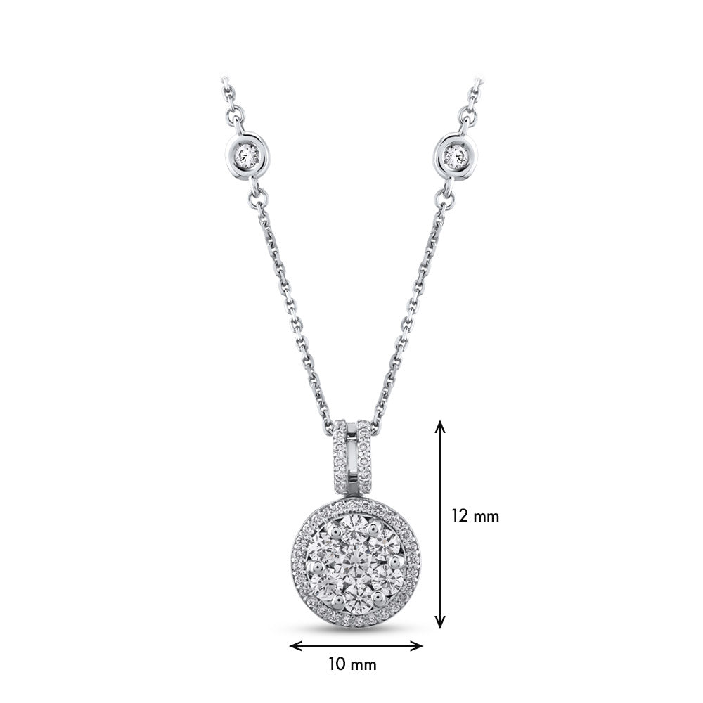 0.68 ct. Design Diamond Necklace
