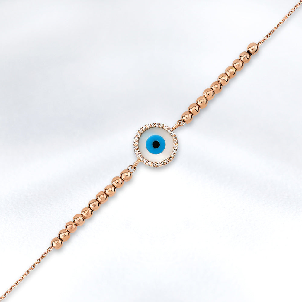 0.08 ct. Nazar Auge Diamantarmband