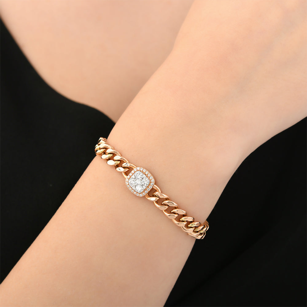 0.69 ct. Design Diamantarmband