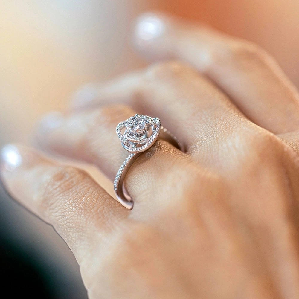 0.54 ct. Design Diamantring